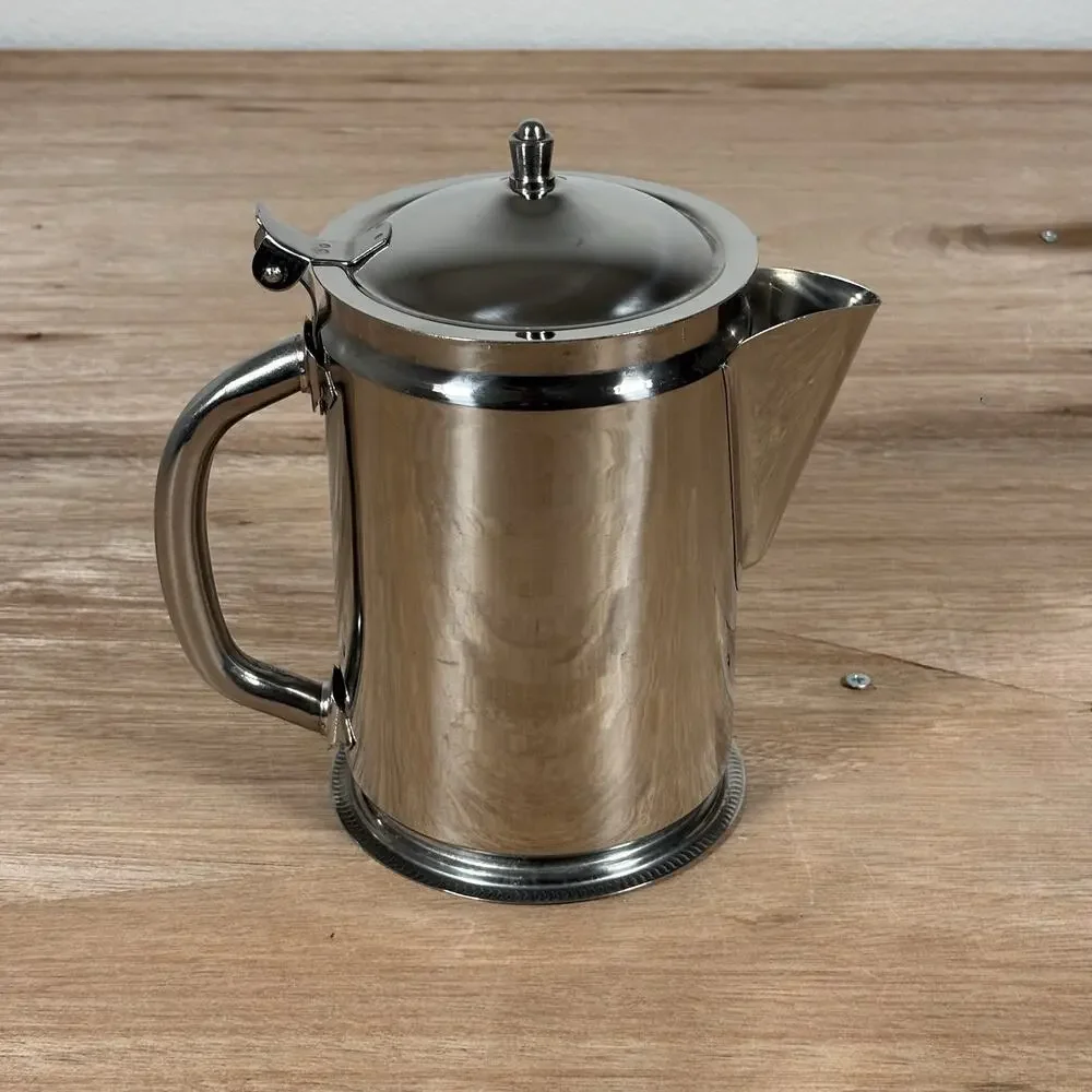 VTG Halco 18-8 Stainless‎ Steel KOREA S-950 Pitcher W/ Lid Polished